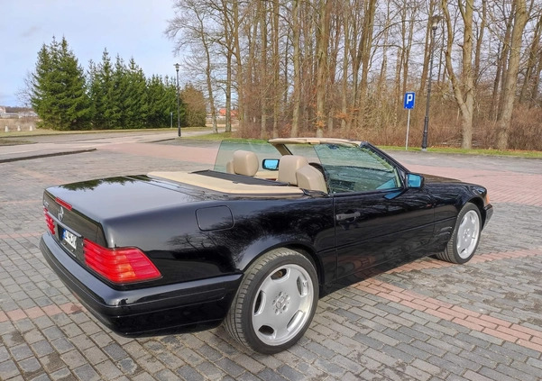 Mercedes-Benz SL cena 69000 przebieg: 98000, rok produkcji 1997 z Ślesin małe 742